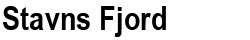 Stauns Fjord Logo