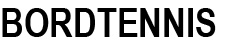 Bordtennis Logo