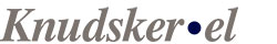 Knudsker El Logo