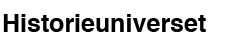 Historieuniverset Logo